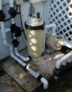 Replaced Pool Equipment