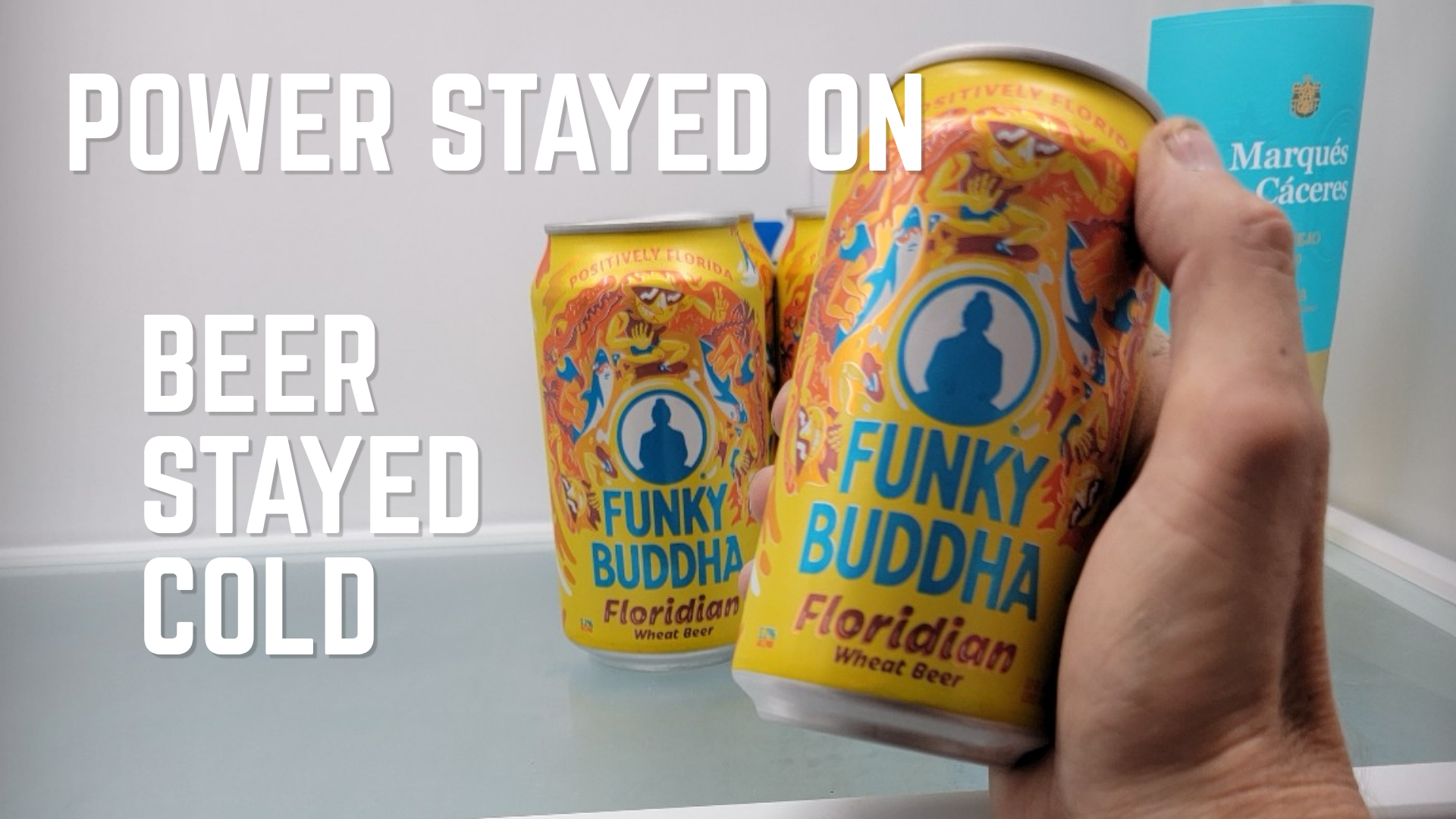 Power Stayed On Beer Stayed Cold