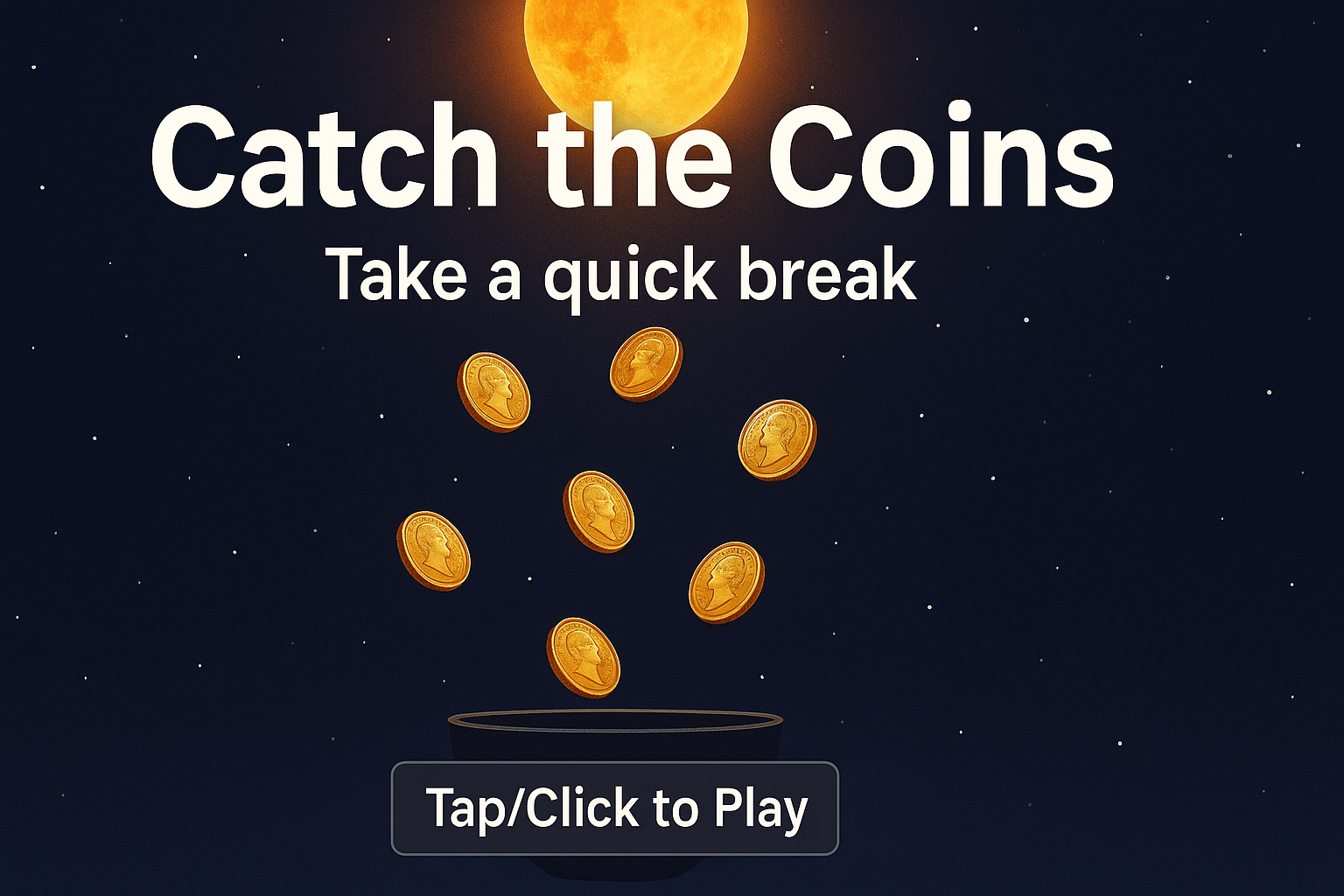 Catch The Coins Game