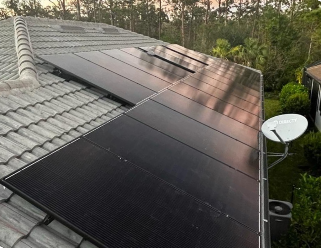 Photovoltaic System with Battery Backup More Panels