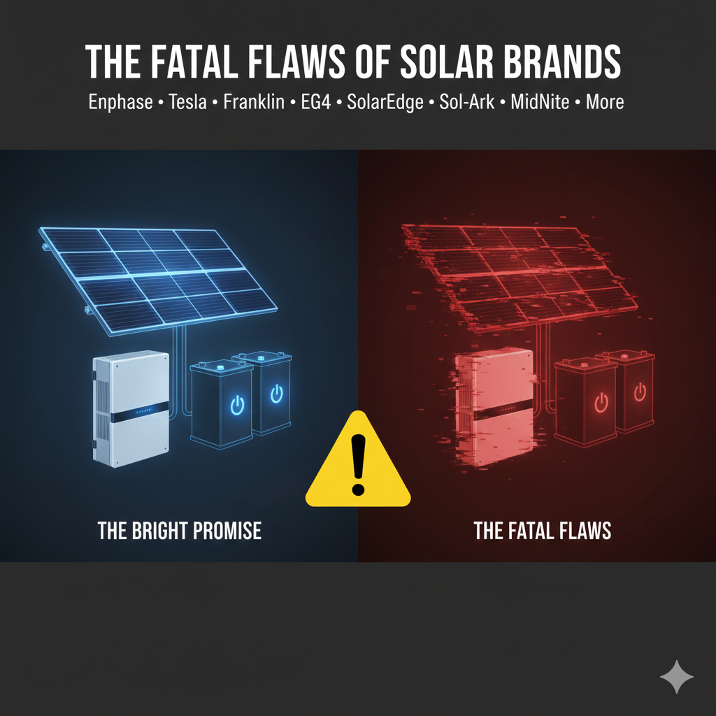 Fatal Flaws of Solar Brands
