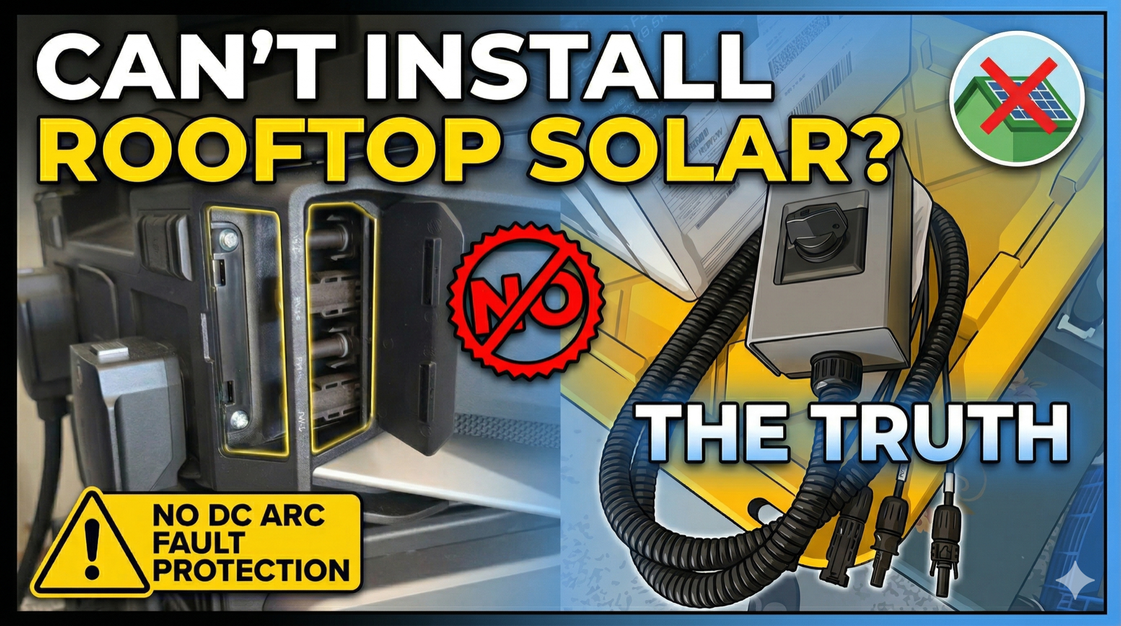 EcoFlow Not Suitable For Rooftop Solar