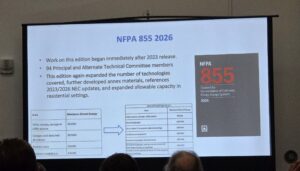 Geeking out with NFPA 855