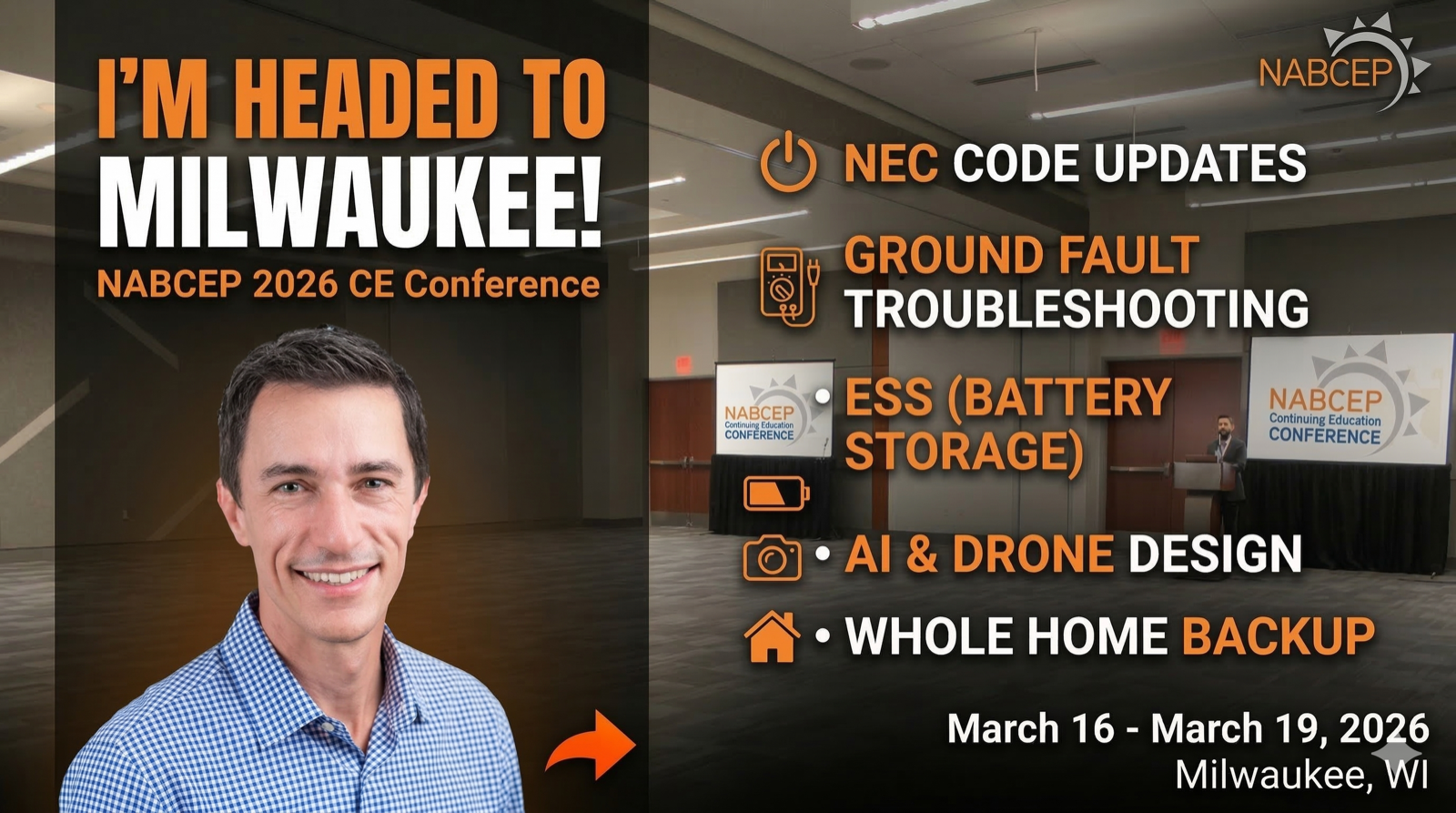 NABCEP CE Conference Day 0