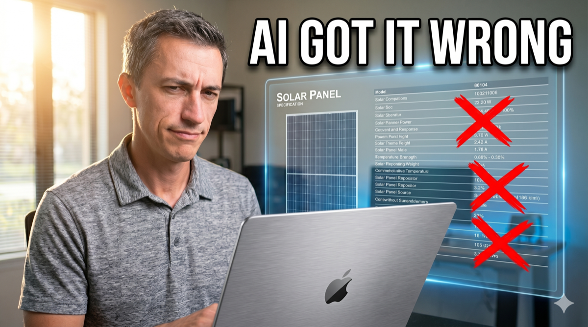AI Gets Solar Panel Research Wrong