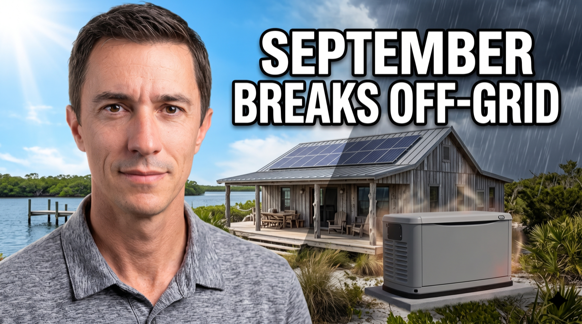 September Breaks Off-Grid Systems in Southwest Florida